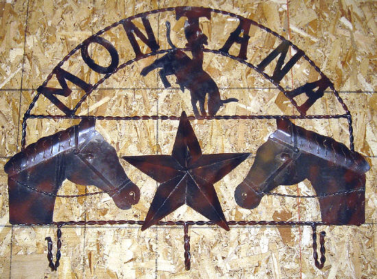 State Hat Hook - Montana
