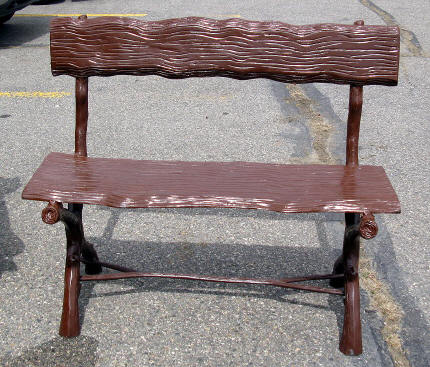 Wood Grain Bench